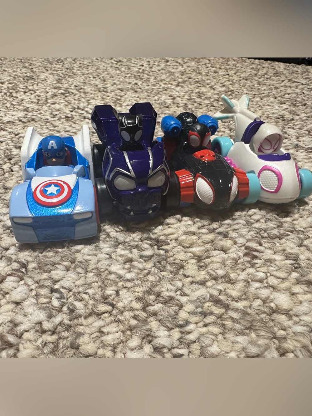 Marvel Spidey and His Amazing Friends Amazing Metals Die-Cast Vehicle 4-Pack